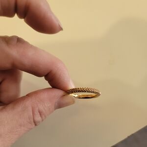 Elegant Gold-Tone Women's Ring